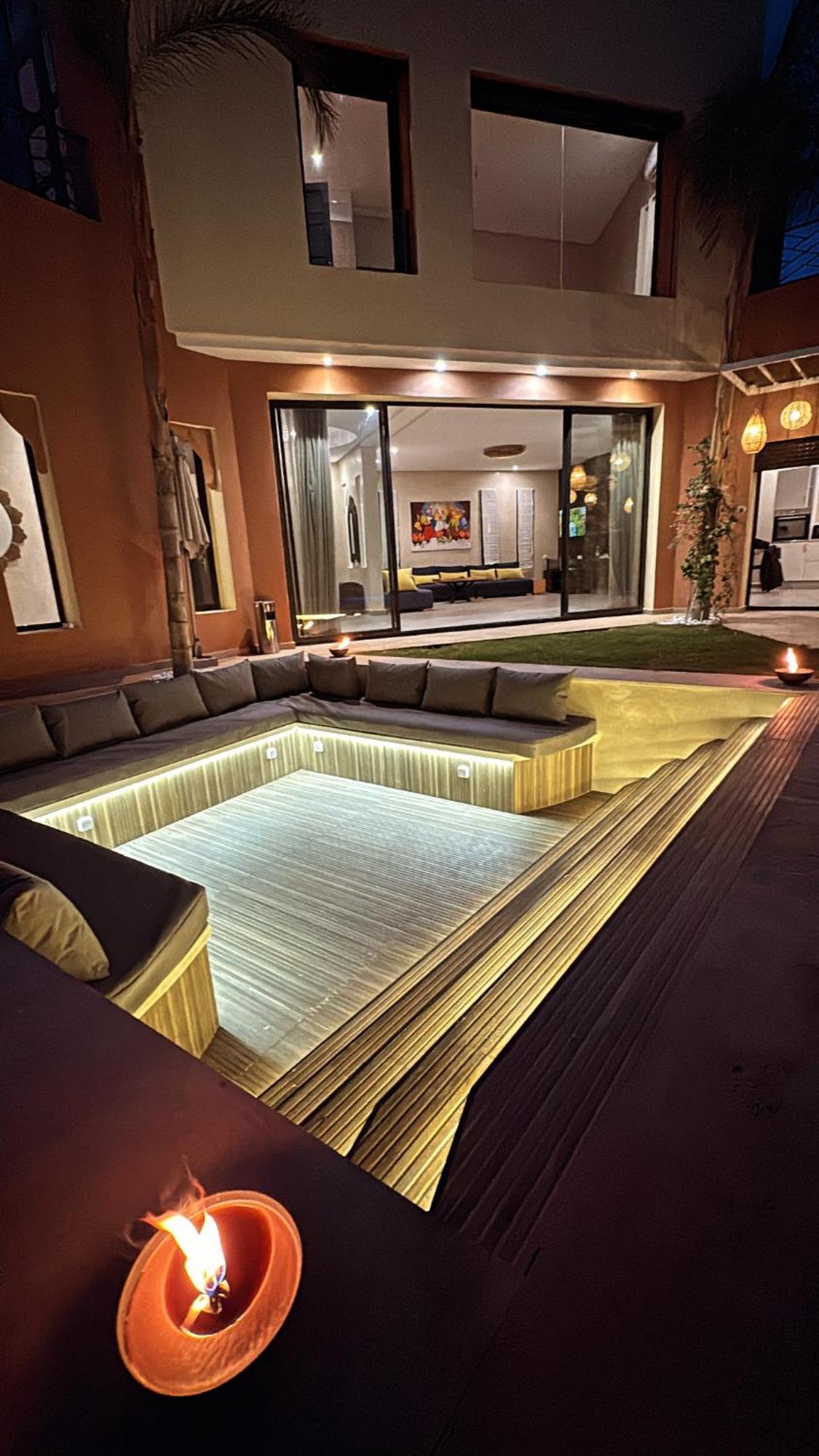 Villa Mattia Piscine Chauffee Sans Vis A Vis 马拉喀什 外观 照片