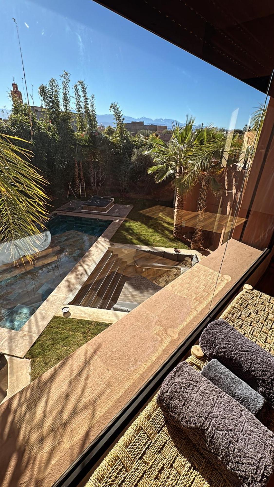 Villa Mattia Piscine Chauffee Sans Vis A Vis 马拉喀什 外观 照片